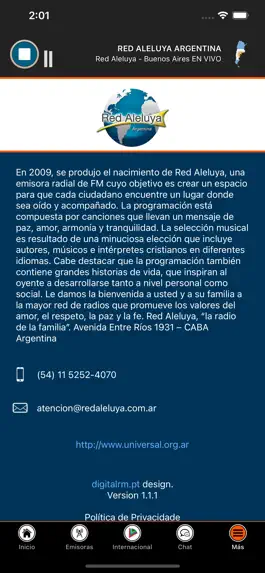 Game screenshot Red Aleluya Argentina apk