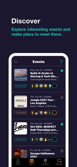 Game screenshot Rendez - Events.Places.People. apk