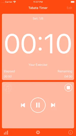 Tabata Timer Training screenshot 4
