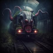 火车模拟器铁路游戏 恐怖 游戏 斗争 离线 车 模拟器