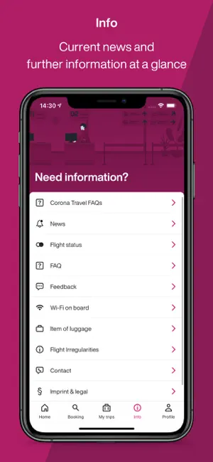 Captura de Pantalla 4 Eurowings iphone