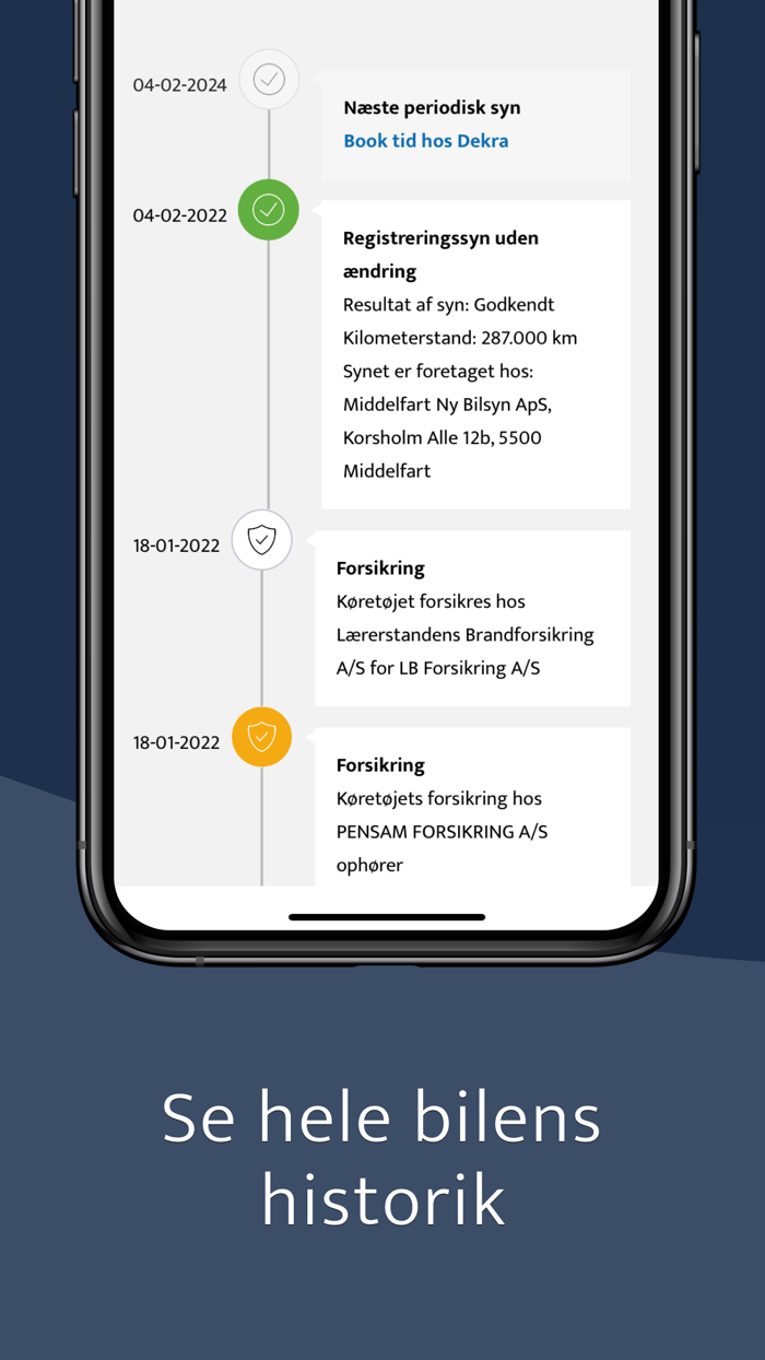TjekBil - tjek nummerplade