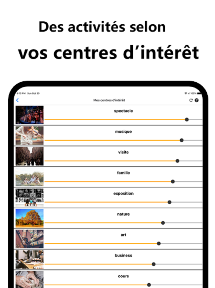 Ideactiv sorties concerts etc