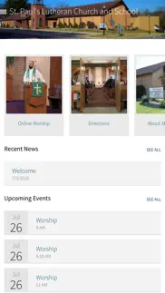 st paul's lutheran church iphone screenshot 1