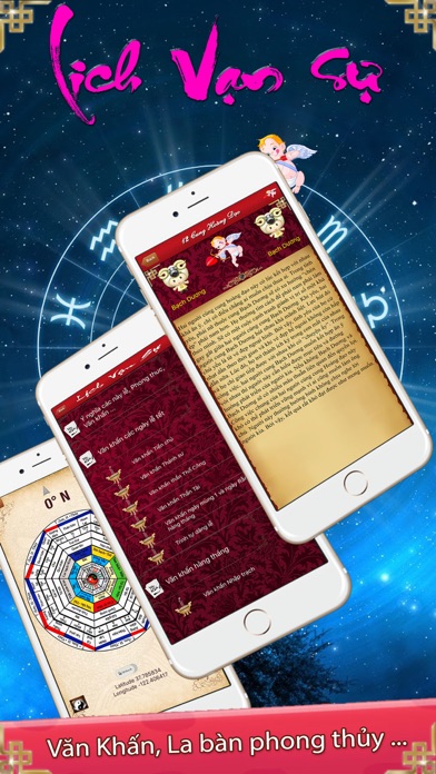 Lịch Vạn Niên Phong Thuỷ Tử Vi Screenshot