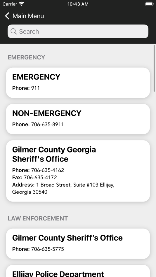#2. Gilmer County Sheriff GA (iOS) 由: Gilmer County Sheriff's Office