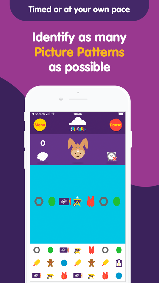 #4. Patterns & Shapes : Ibbleobble (macOS) 由: KidDotCo