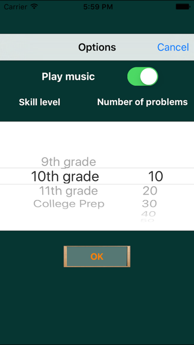Screenshot #2 pour iMathGenius High School