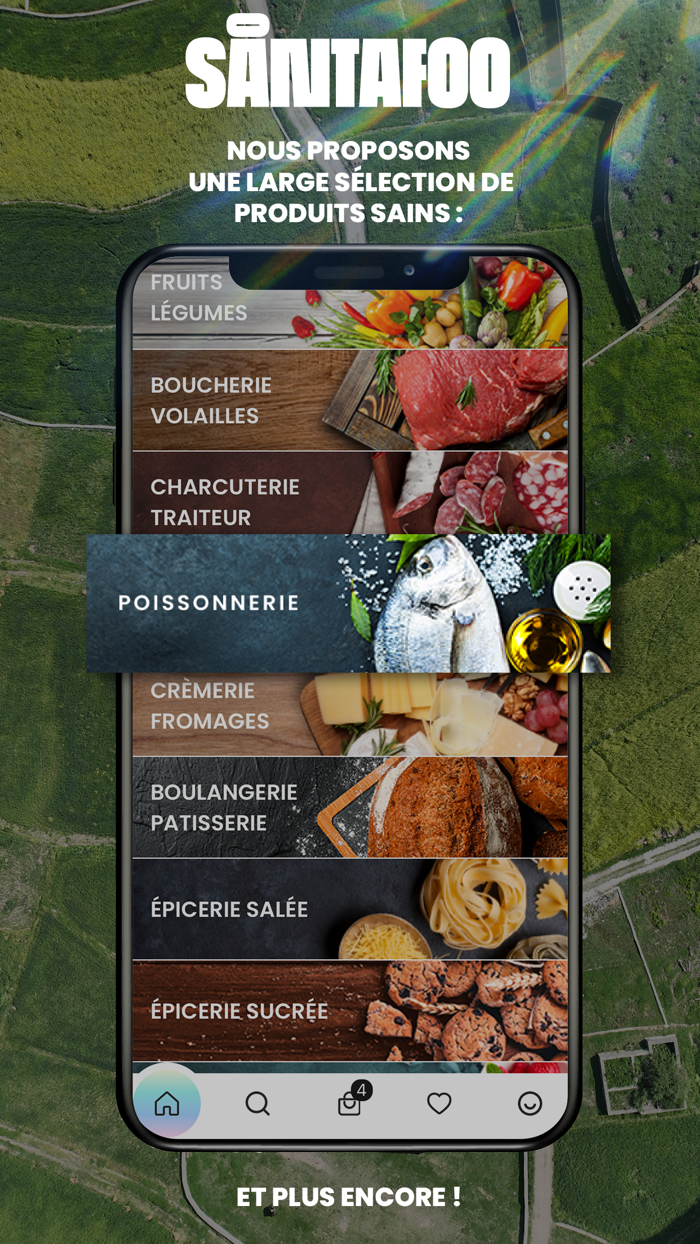 SANTAFOO Livraison de courses