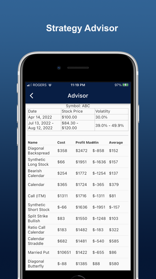 #3. Optactic: Option Strategy Tool (iOS) 由: Honghai Gu