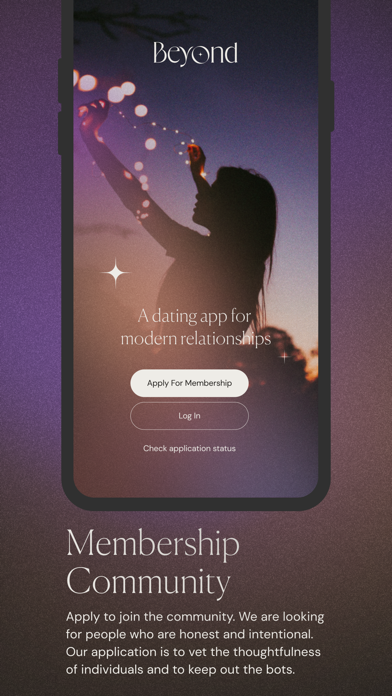 Beyond: Modern Dating App Screenshot 1 - AppWisp.com Beyond: Modern Dating App Screenshot 1 - AppWisp.com
