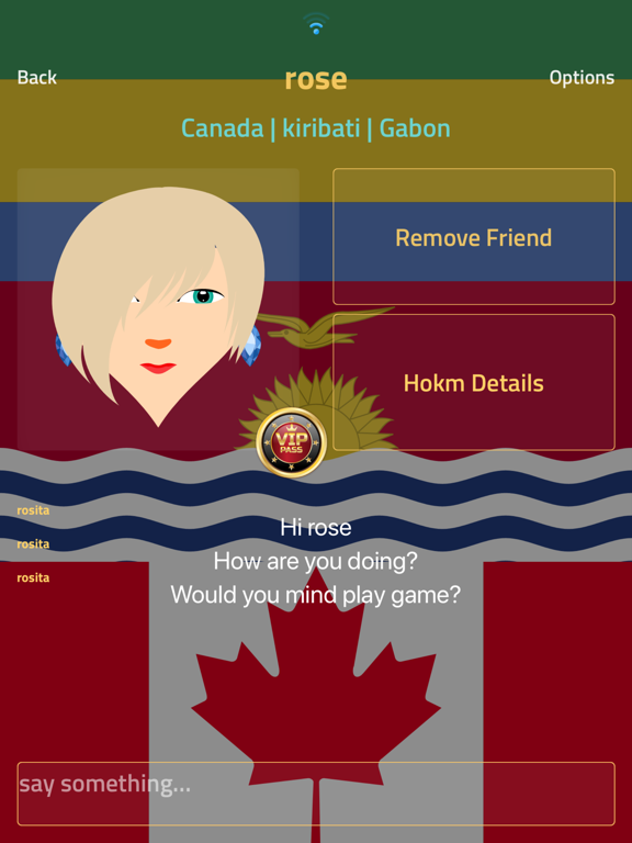 Varaq - Online Hokm iPad screenshot 5 - Games app