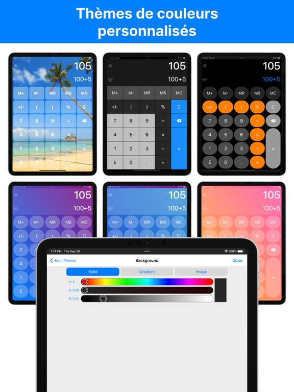 Screenshot #5 pour Calculator Pro Elite