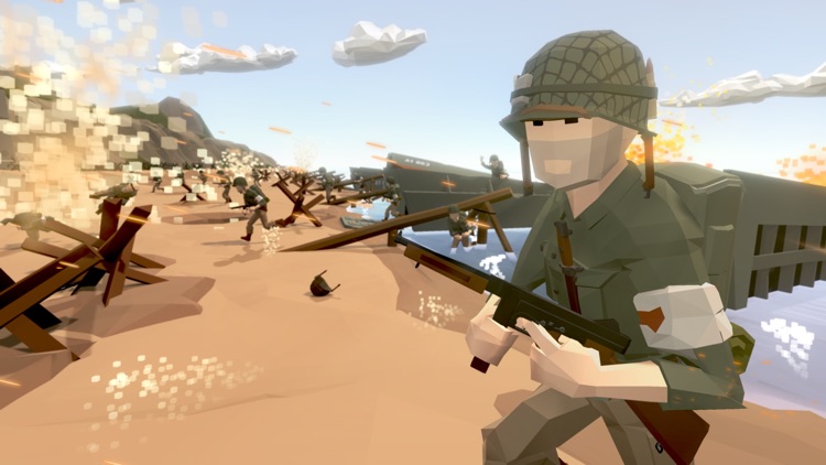 World War II Polygon Army screenshot-0