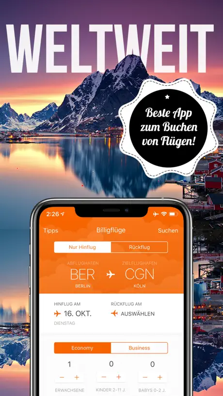 Billigflüge — Get Cheap