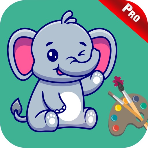 Animal Coloring Book Kids Apps iOS App