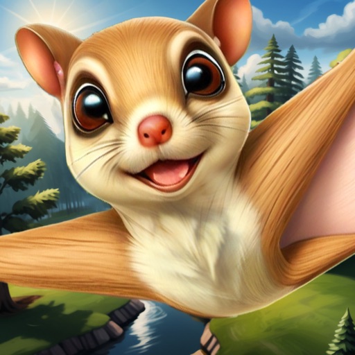 Flying Squirrel Simulator Game Icon