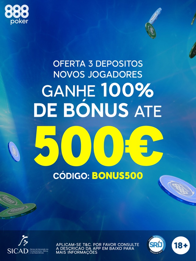 Poker online grátis no 888poker – pegue já seu bônus!