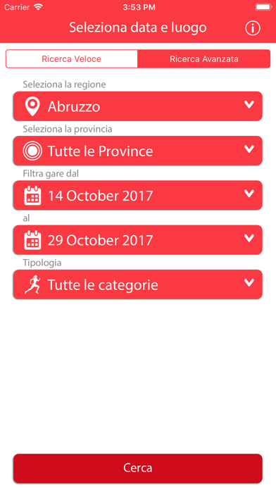 CalendarioPodismo Screenshot
