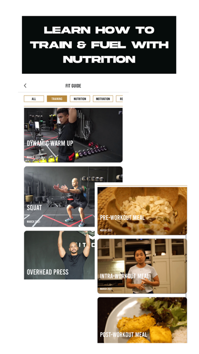 Empire Fit App Screenshot