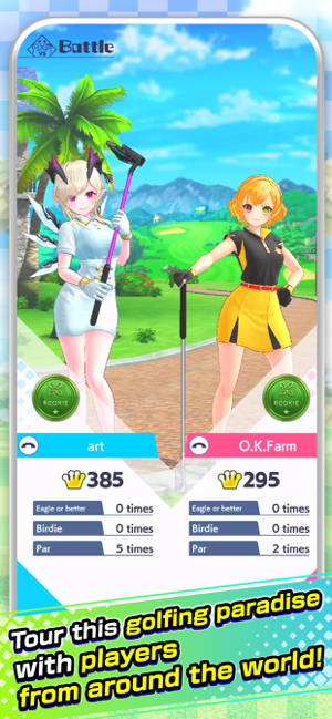 ‎NEKO GOLF -Anime GOLF- Screenshot