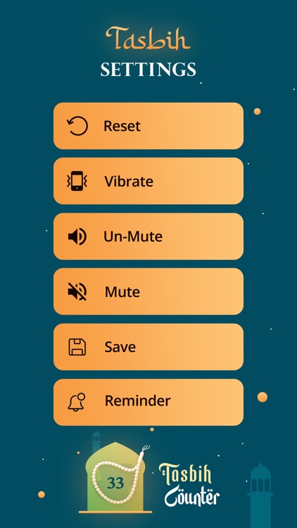 Tasbih Dhikr Counter - Tasbeeh screenshot-5