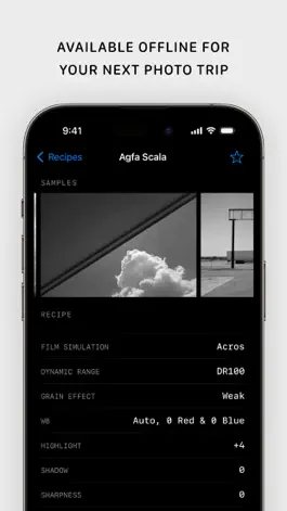 Game screenshot Fuji X Weekly — Film Recipes hack