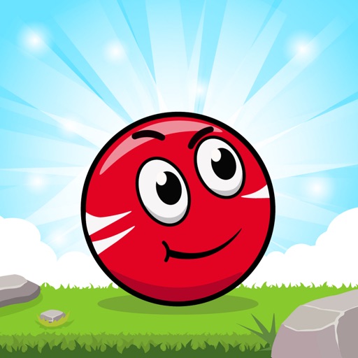 Red Hero Ball: Roller Ball 4 iOS App