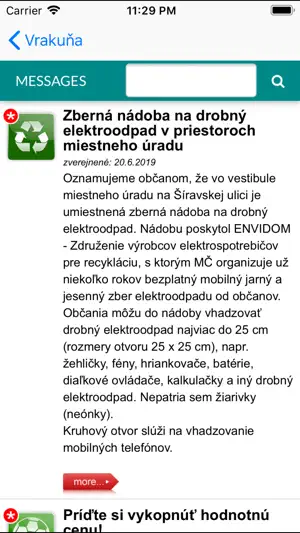 Moje Mesto screenshot 2
