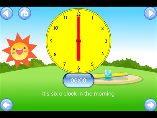 Screenshot #5 pour Tell the Time Flash Cards
