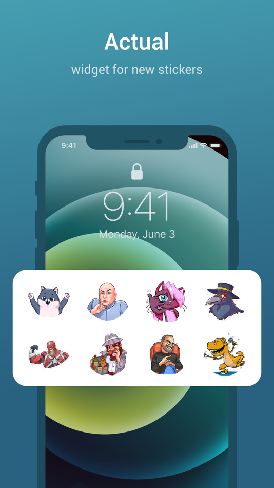 #4. Messengers Box: Stickers 4 all (iOS) 由: Sergey Petruk