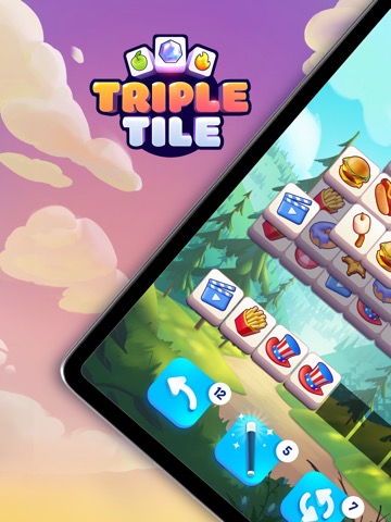 Triple Tile: トリプルタイルパズル合わせゲームのおすすめ画像1