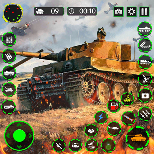 Tank Games Military War Battle