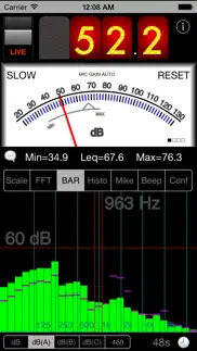 splnfft noise meter iphone screenshot 3