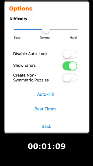 Скриншот Satori Sudoku на iPhone 3
