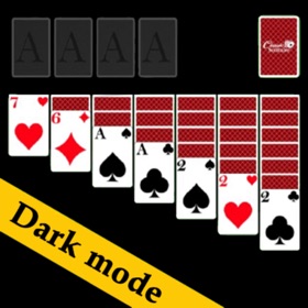 螢幕擷取畫面 (6) Classic Solitaire - Dark Mode