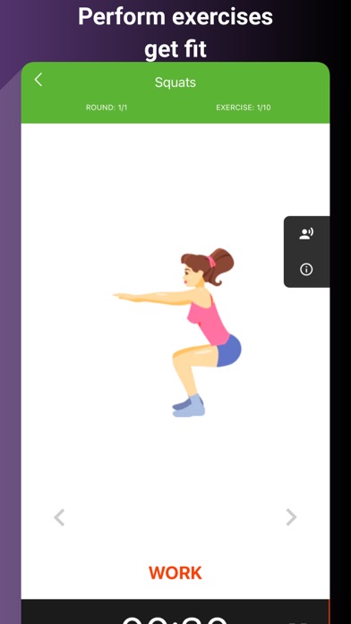 Butts, legs and hips workout Screenshot