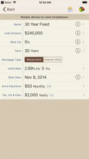 mortgage calculator™ iphone resimleri 2