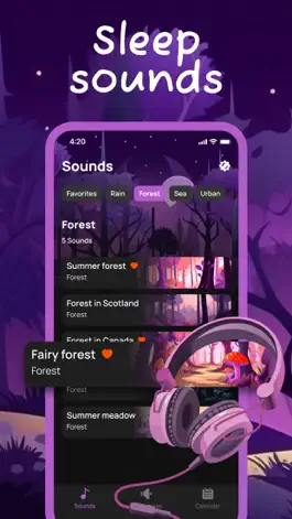 Game screenshot Sleep sounds & White noise app mod apk