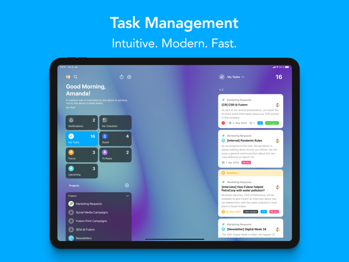 Task Management MeisterTask