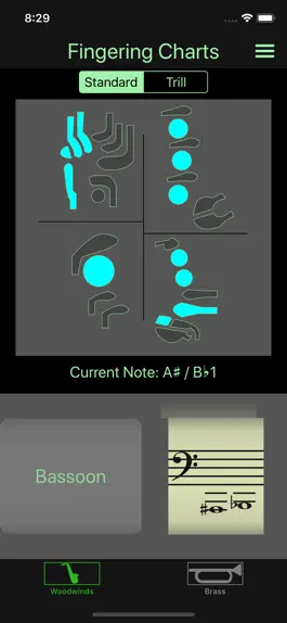 Game screenshot Instrument Fingering Charts apk