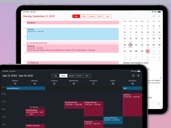 Screenshot #1 for Calendar 366: Events & Tasks