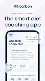 carbon - macro coach & tracker iphone screenshot 1