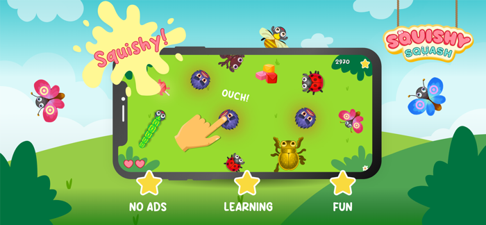 Squishy Squash Toddler Game