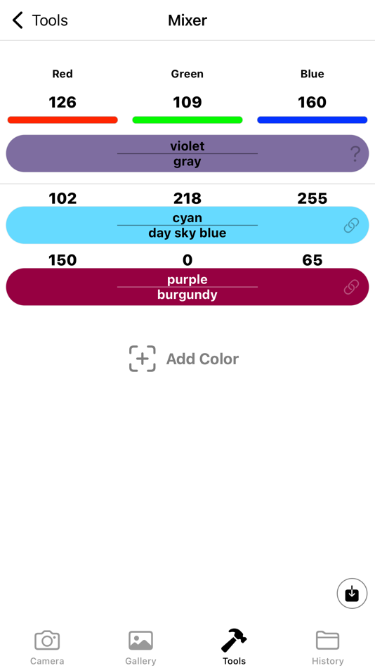 #8. Colorimeter App (iOS) 由: Serhii Smyk