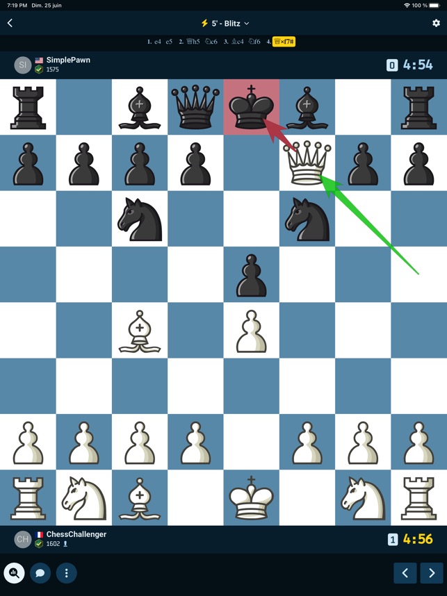 Play chess online for free! - SimpleChess App