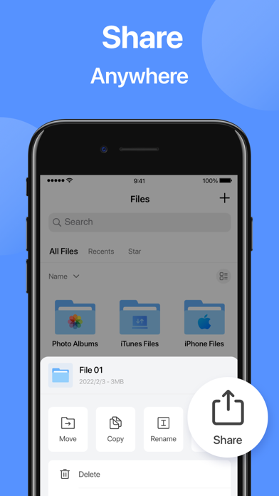 Files: File Manager for iPhone Screenshot