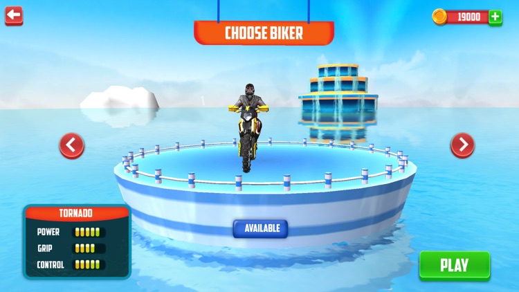 Bike Rider - Water Stunts