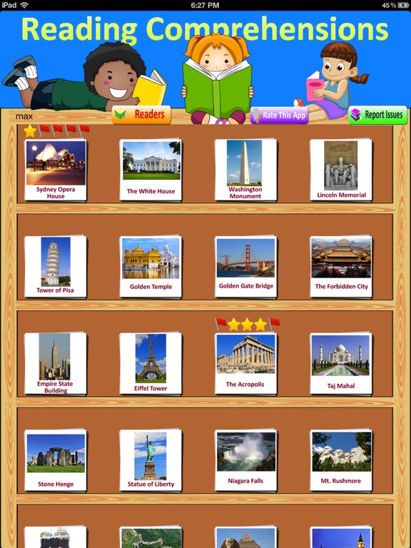 Screenshot #4 pour Super Reader - Landmarks