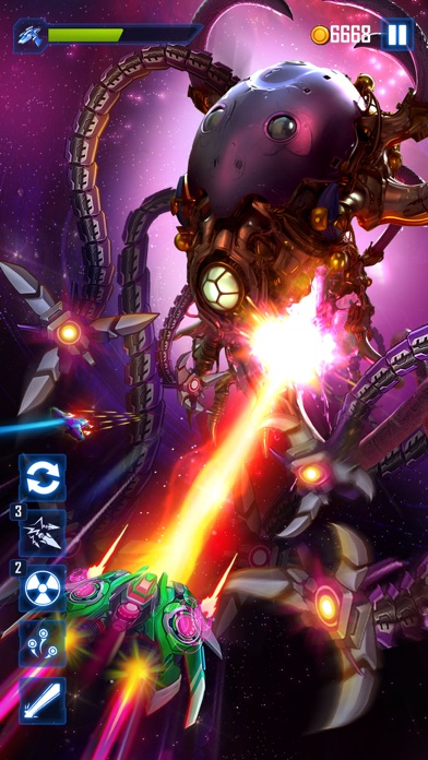 Wind Wings: Space Shooter Screenshot